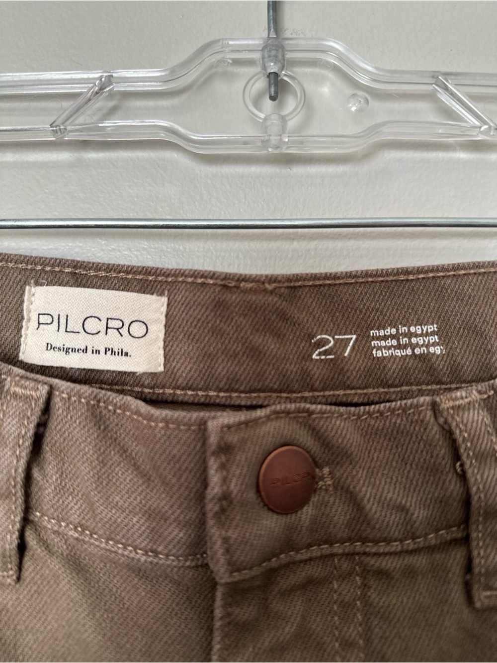 Anthropologie Pilcro Moss Wide-Leg High-Rise Puddle Jeans Size 27 Retro Flare - Picture 10 of 15